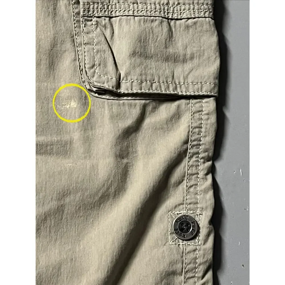 Kuhl Pants Womens 6 Beige Cargo Capri Stretch Lightweight Hiking Outdoor Travel - Picture 11 of 11